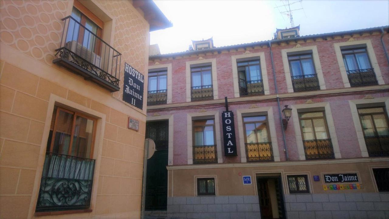 Hostal Don Jaime II Σεγκόβια Εξωτερικό φωτογραφία