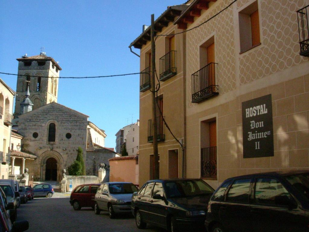 Hostal Don Jaime II Σεγκόβια Εξωτερικό φωτογραφία